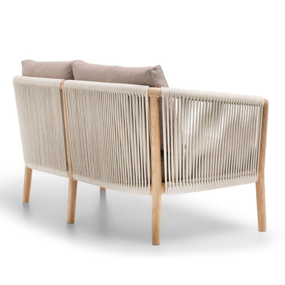 Дизайнерский уличный диван из массива дерева BOBOLI Sofa