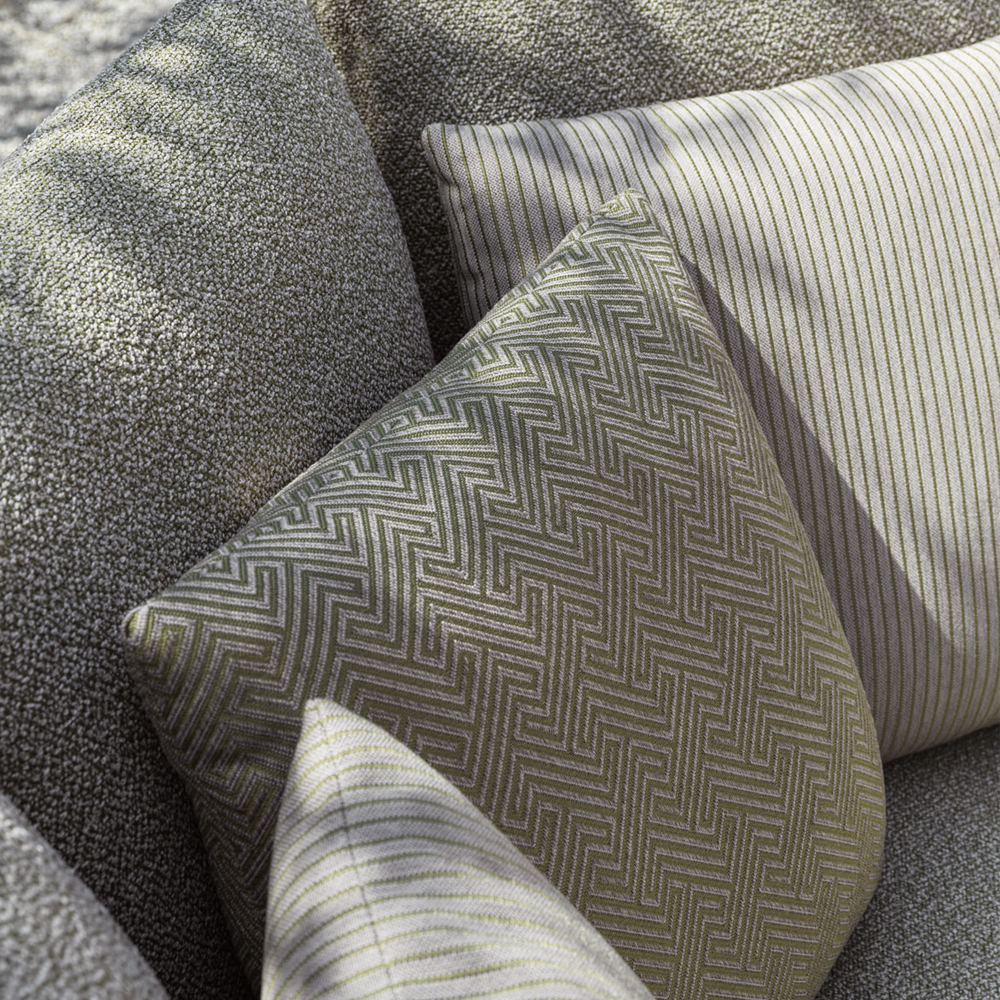 Дизайнерский уличный диван из массива дерева с плетеной спинкой PALINFRASCA Sofa