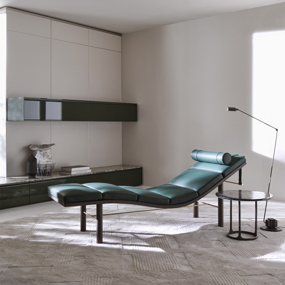 Дизайнерский шезлонг каркас из массива дерева TUSCANY Chaise lounge