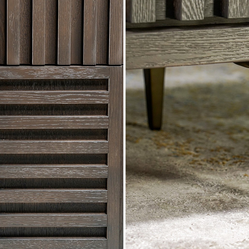 Дизайнерский шкаф-комод Wooden Rails