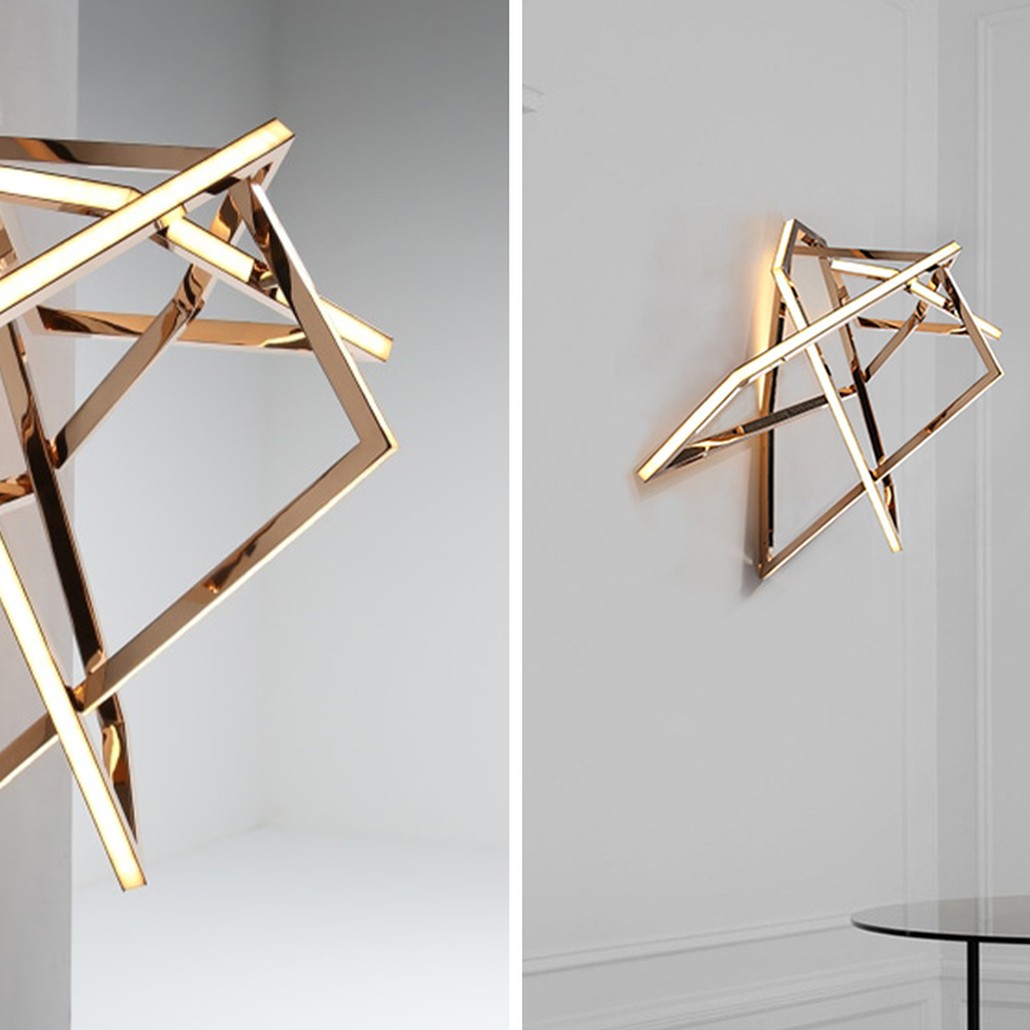 Дизайнерское Бра NIAMH BARRY Gesture II Wall-Mounted Light Sculpture
