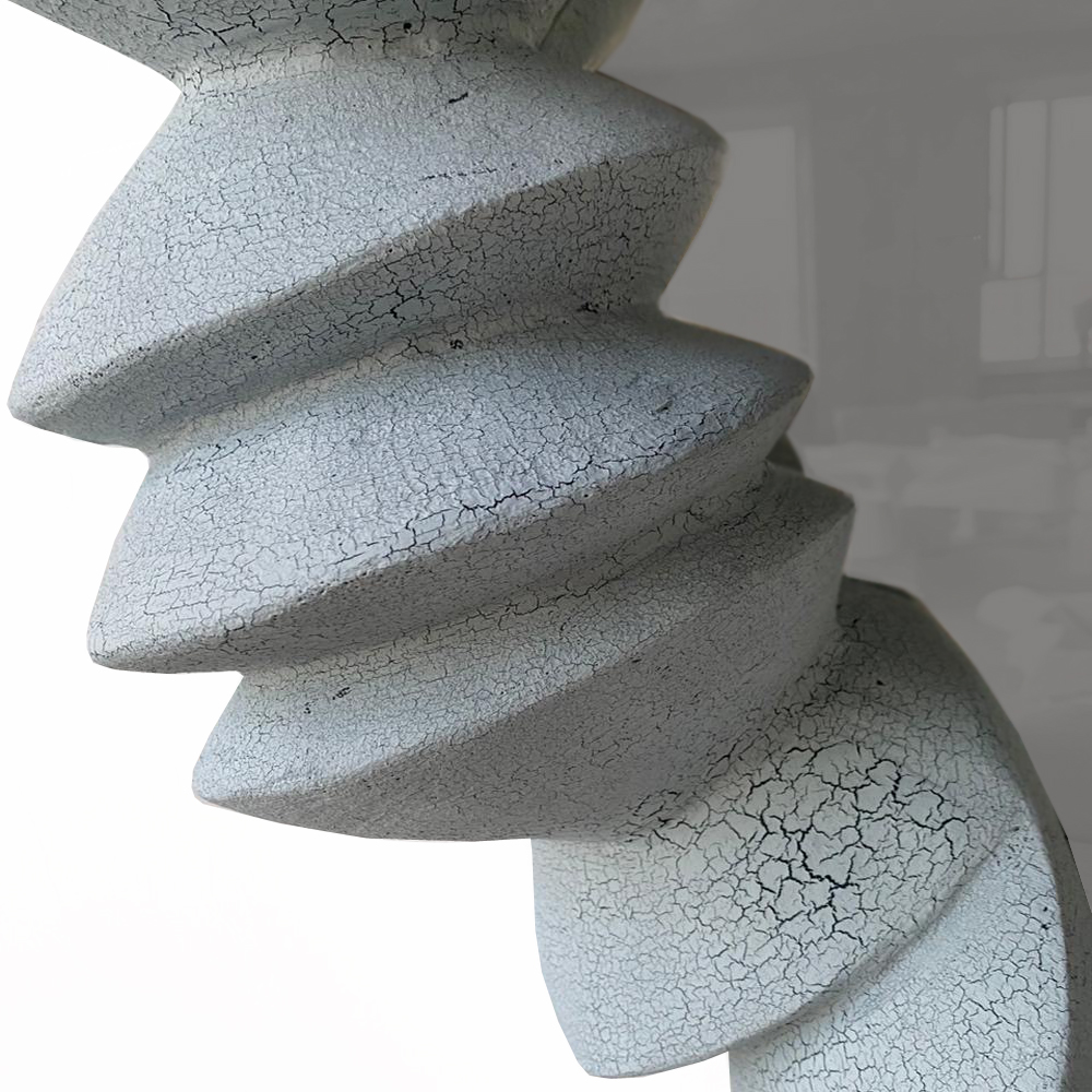 Дизайнерское зеркало Ocean Mirror голубой цвет природные формы