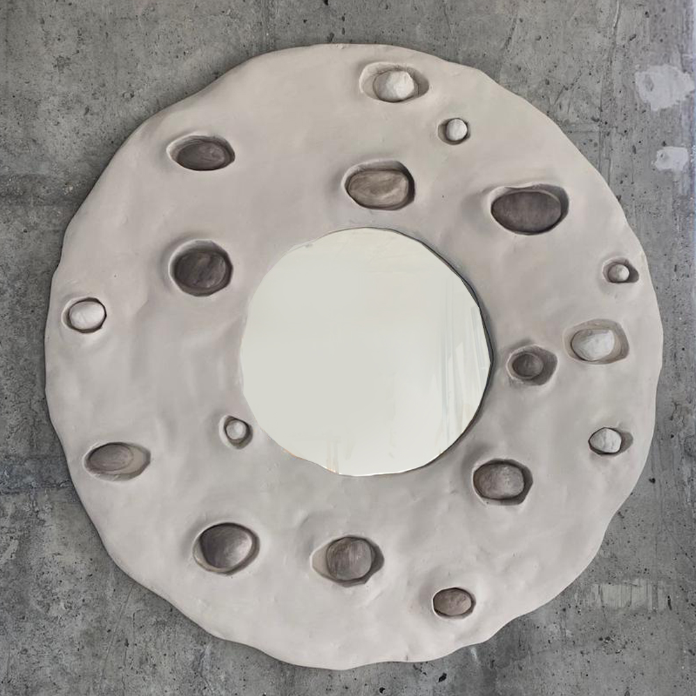 Дизайнерское зеркало из гипса Lovecraft Mirror