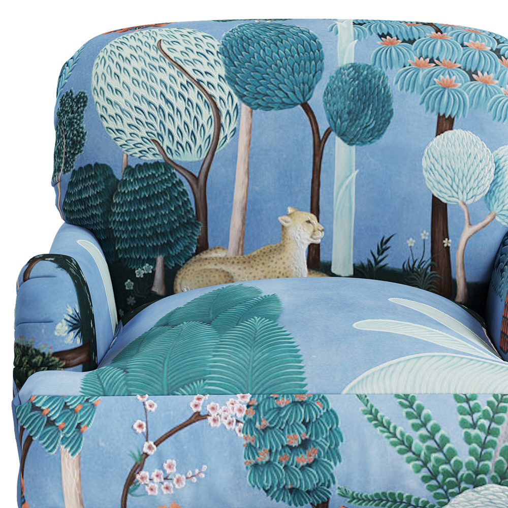 Дизайнерское классической формы на колесиках Trumann Armchair