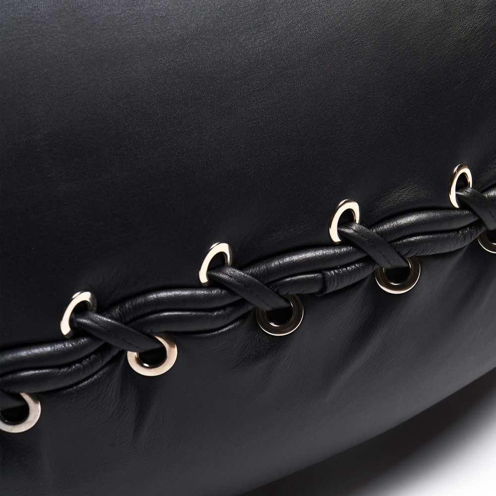 Дизайнерское кожаное кресло в форме руки Poltronova Joe Whip Armchair