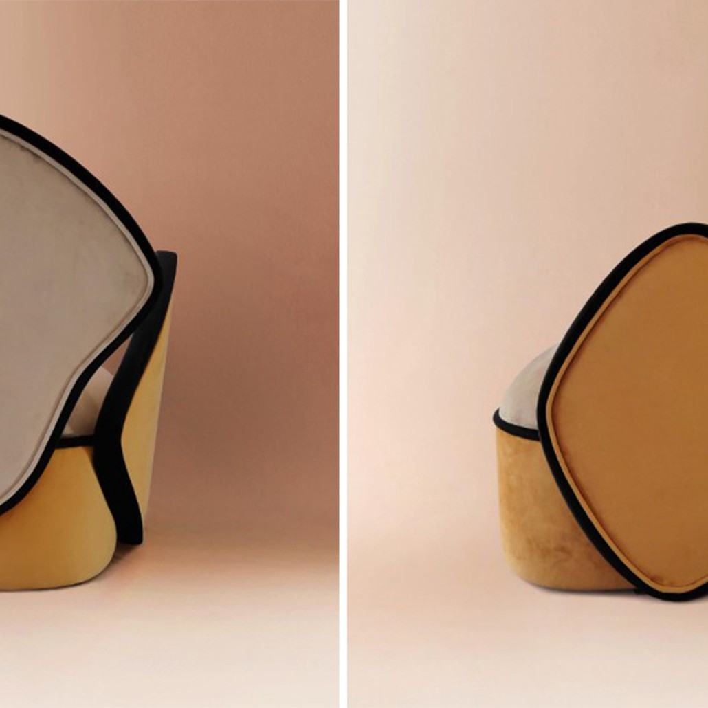 Дизайнерское Кресло Orca Armchair Designed by Sergio Prieto