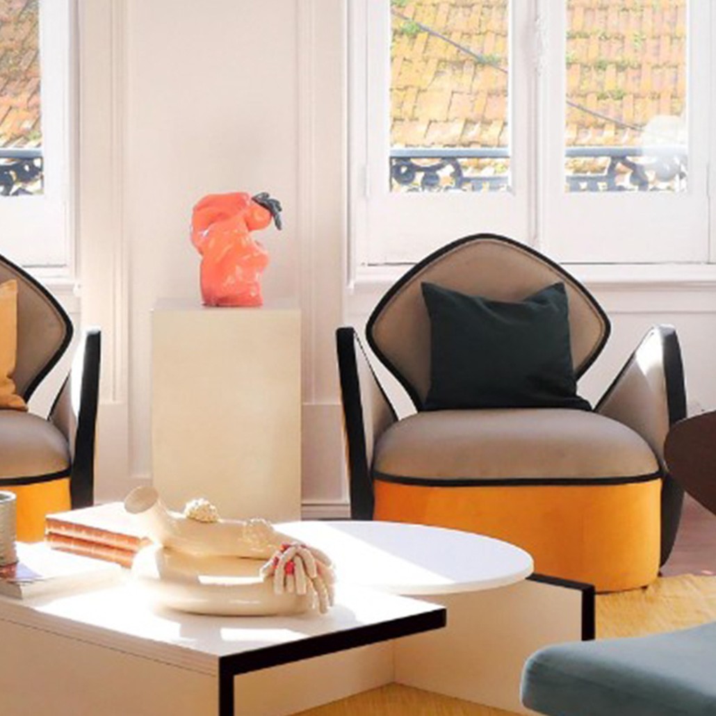 Дизайнерское Кресло Orca Armchair Designed by Sergio Prieto