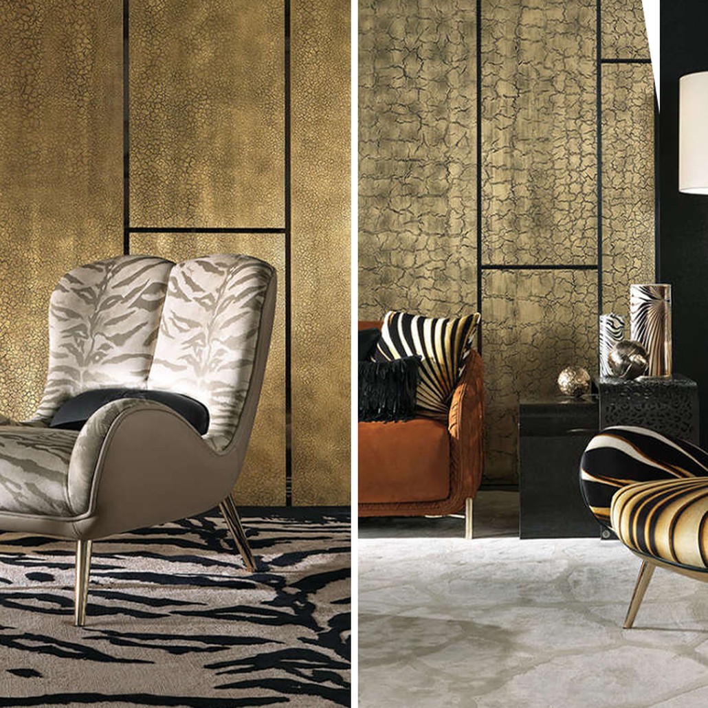 Дизайнерское Кресло Tifnit Armchairs стиль Roberto Cavalli III