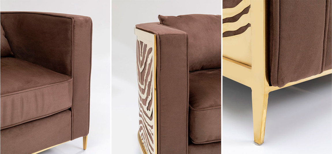 Дизайнерское кресло Velvet Ice Breaker Armchair