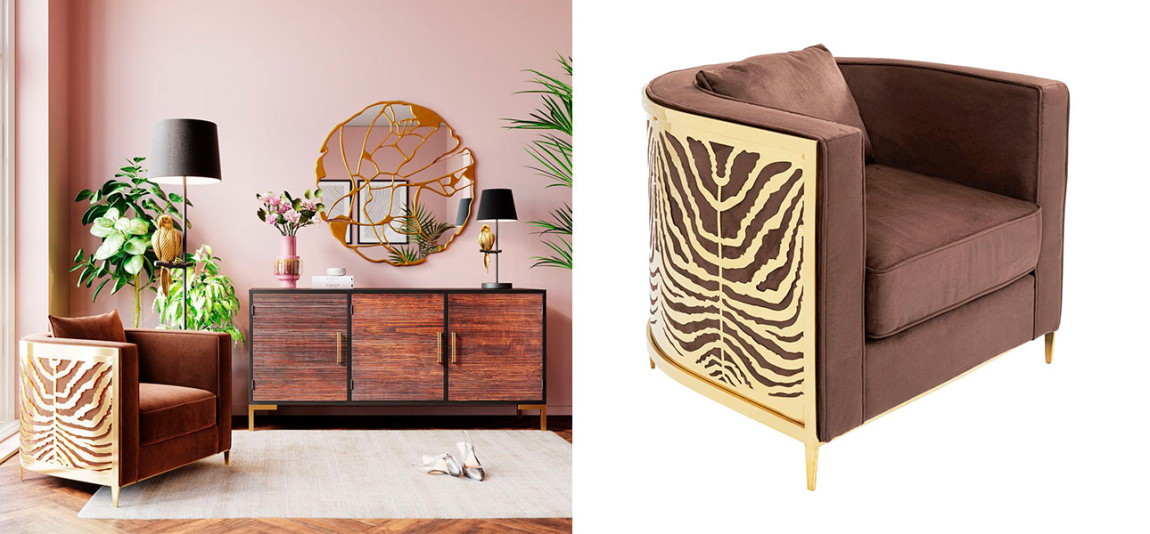 Дизайнерское кресло Velvet Ice Breaker Armchair