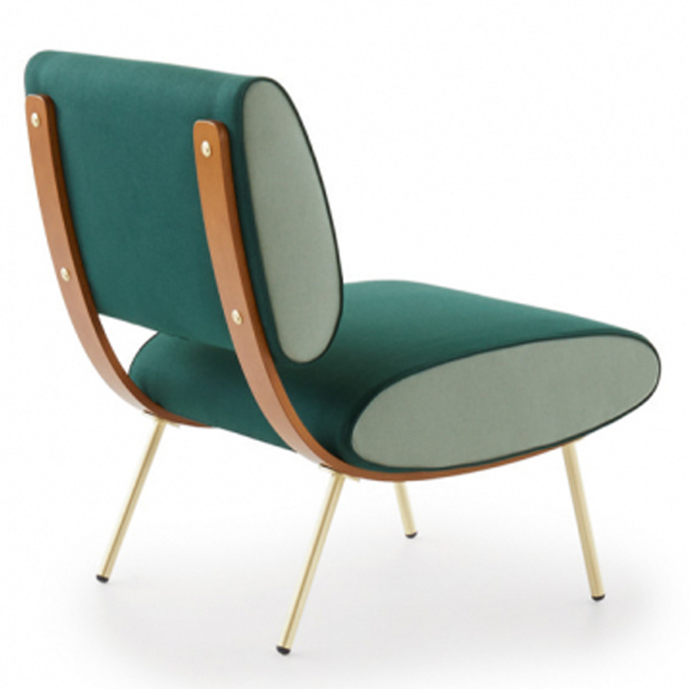 Дизайнерское кресло без подлокотников Gio Ponti ROUND D.154.5 Armchair