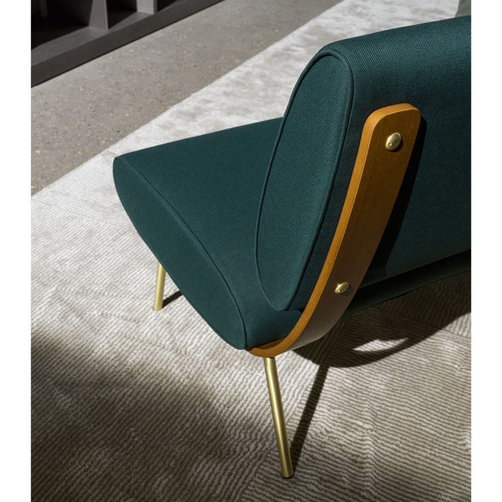 Дизайнерское кресло без подлокотников Gio Ponti ROUND D.154.5 Armchair