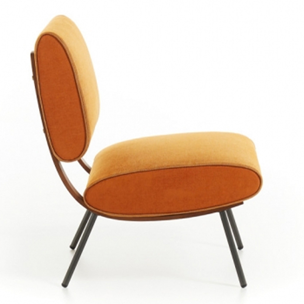 Дизайнерское кресло без подлокотников Gio Ponti ROUND D.154.5 Armchair