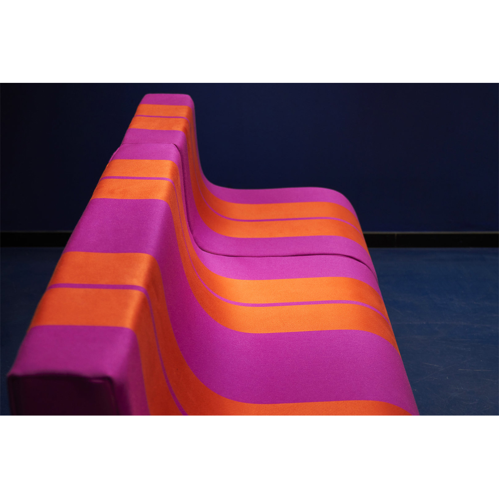 Дизайнерское кресло зеленое Poltronova Sofo Verosa Green Pink Armchair