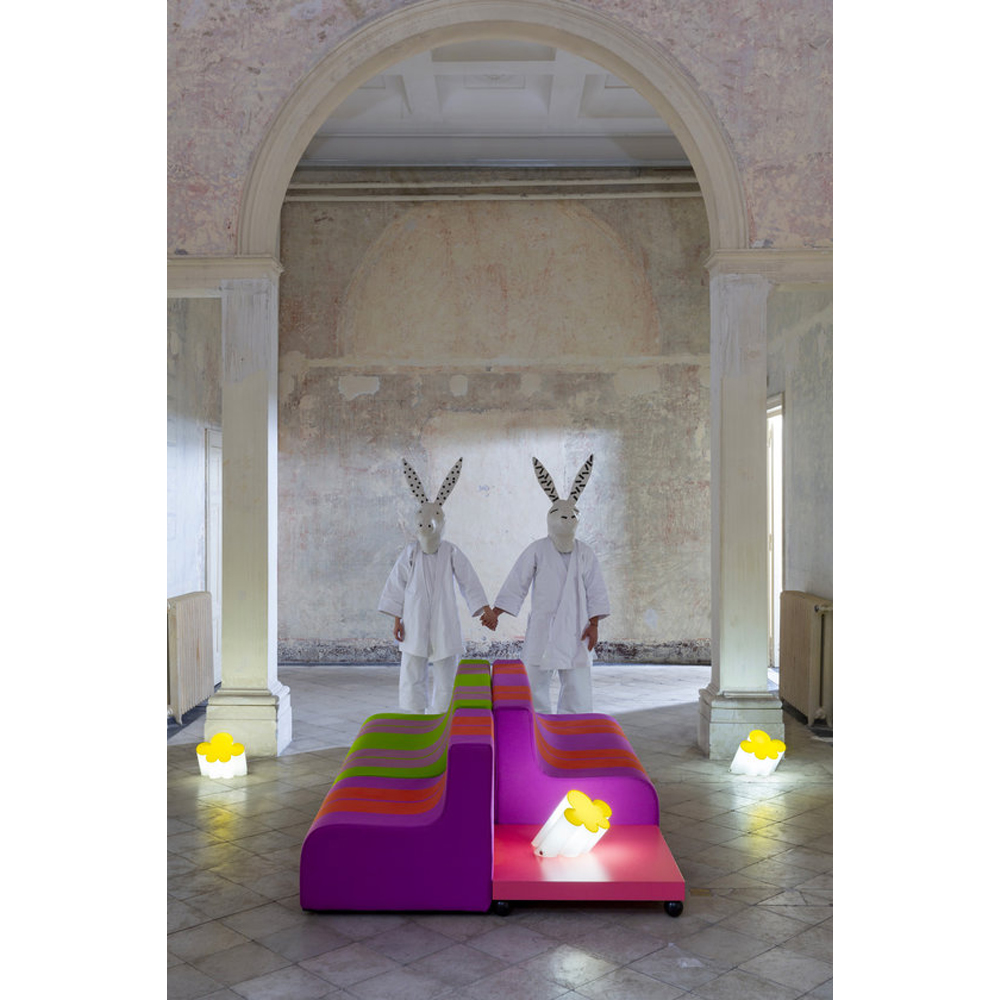 Дизайнерское кресло розовое Poltronova Sofo Rosancio Armchair