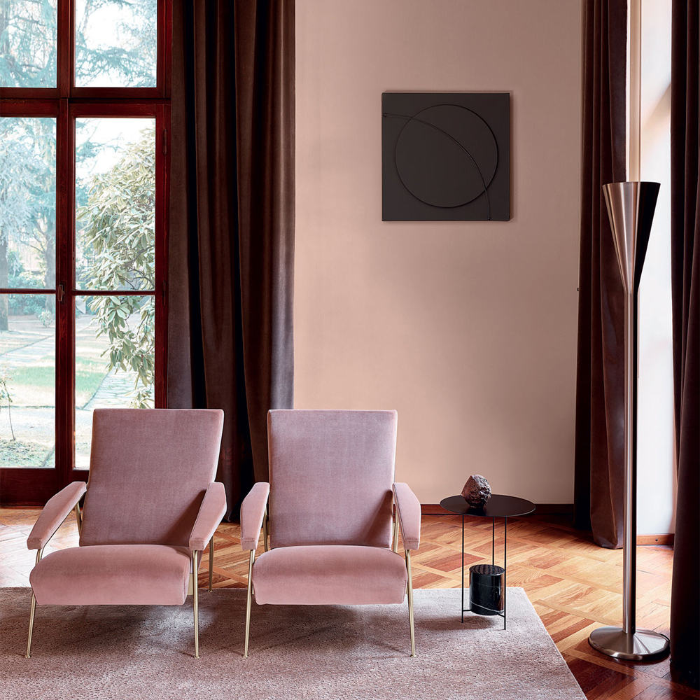 Дизайнерское кресло с подлокотниками Gio Ponti D.153.1 Armchair