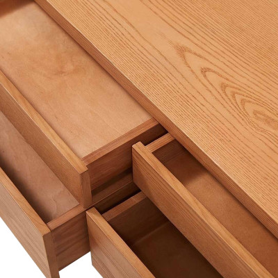 Длинная деревянная консоль с ящиками Espen Wooden Console