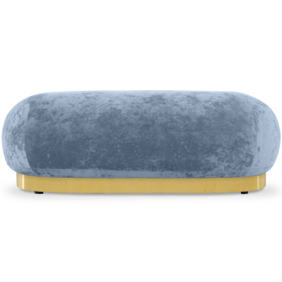 Длинный овальный пуф Ambrose Soft Oval Pouf