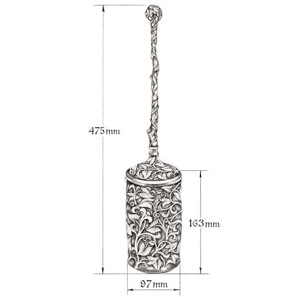 Ёрш для туалета Bronze Toilet Brush