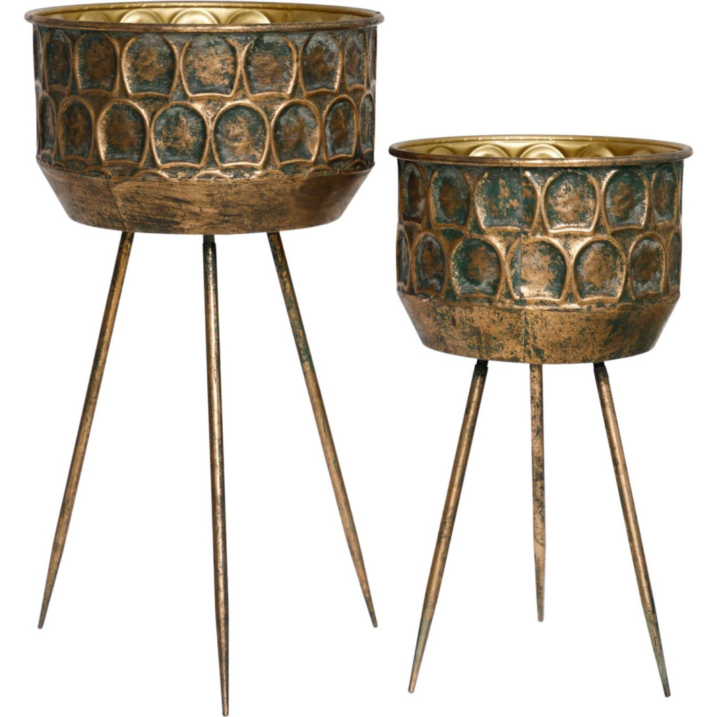 Железное кашпо Boston