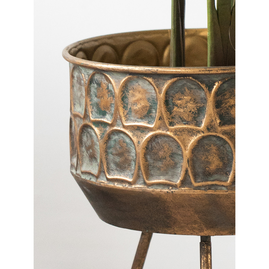 Железное кашпо Boston