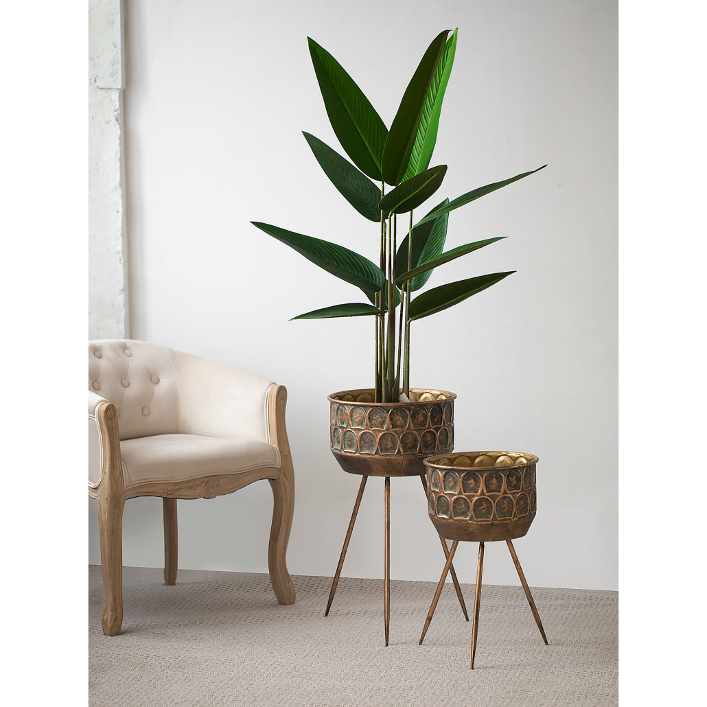 Железное кашпо Boston