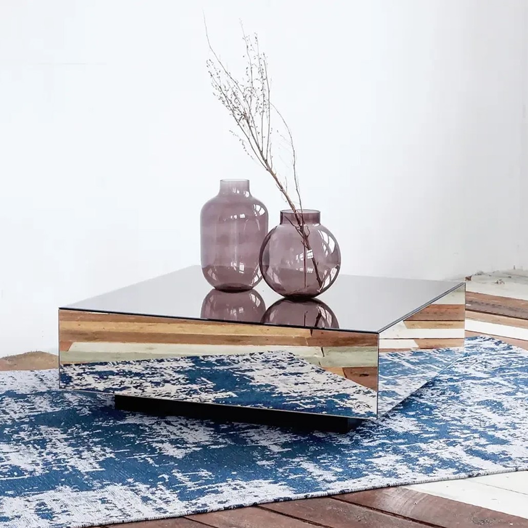 Журнальный зеркальный стол Egbert Coffee Table