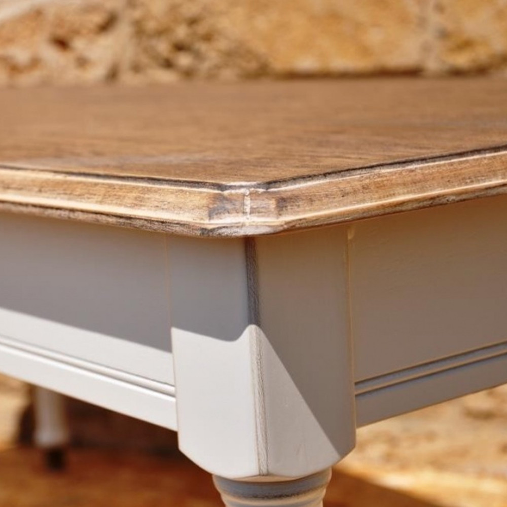 Журнальный стол в стиле прованс с ящиком Larue Montmartre Provence Coffee Table