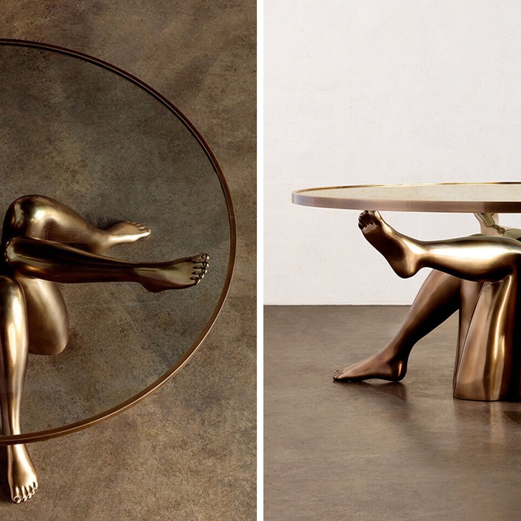 Журнальный стол дизайн Kelly Wearstler Superluxe Isadora Table