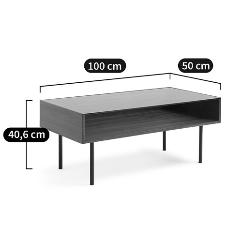 Журнальный стол с витриной Alard Coffee Table