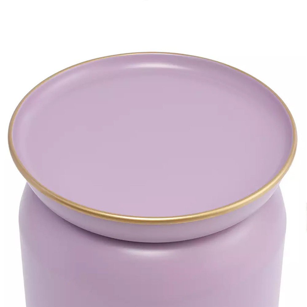 Журнальный столик круглый сиреневого цвета Noticeable Element