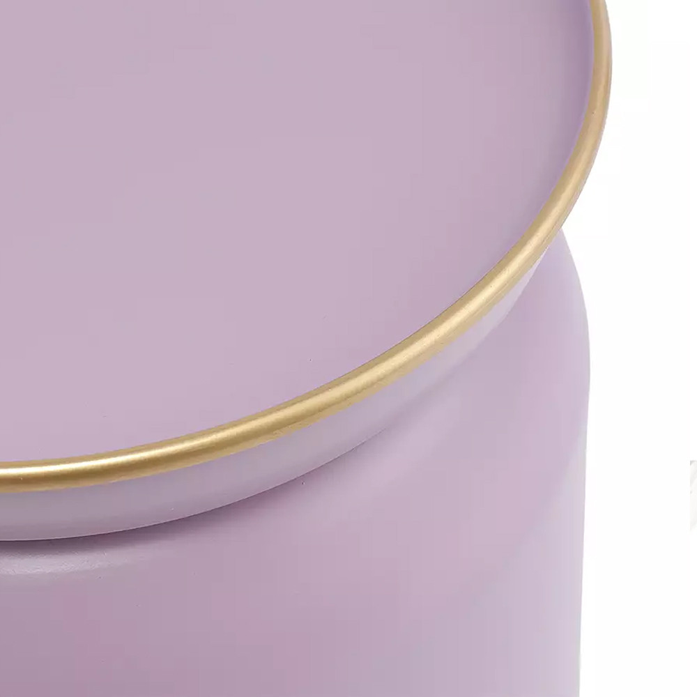 Журнальный столик круглый сиреневого цвета Noticeable Element