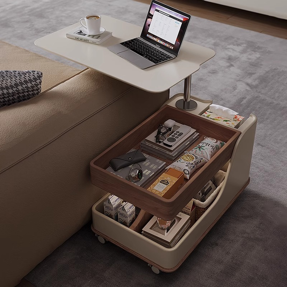 Журнальный столик передвижной с подъемной столешницей Table Trolley