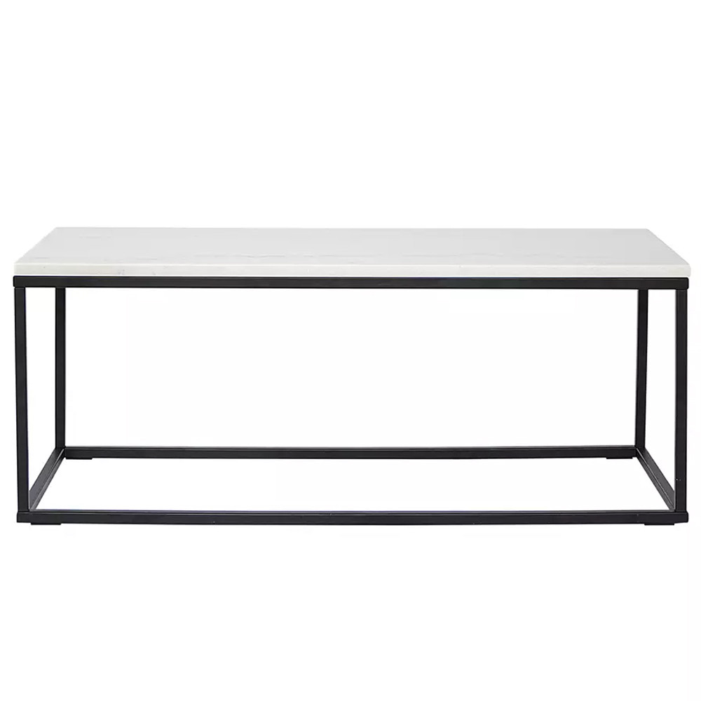 Журнальный столик прямоугольный White Marble Surface