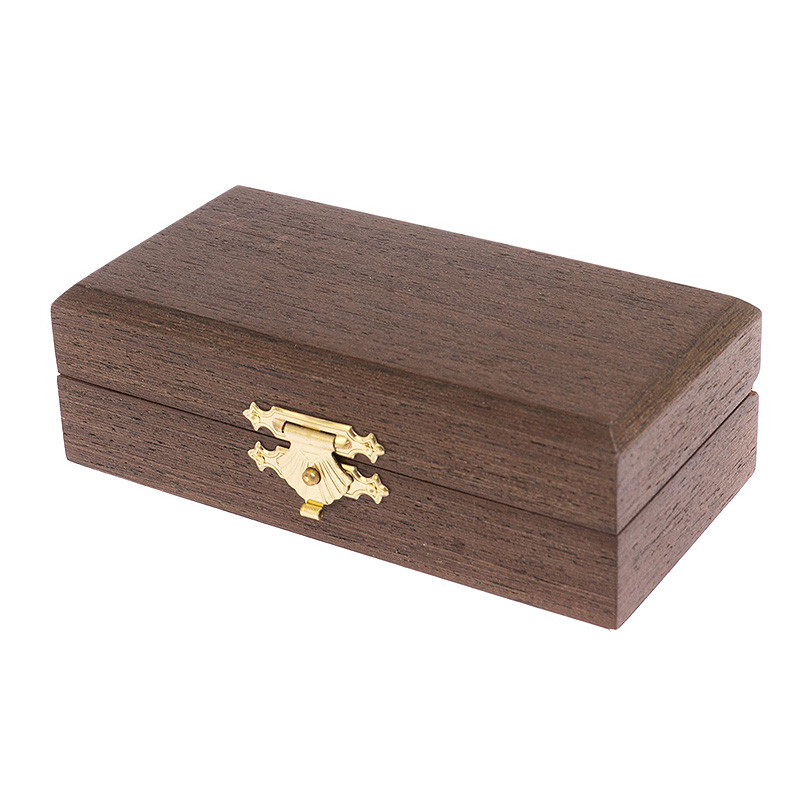 Зажигалка газовая с гравировкой Герба РФ в деревянной коробке Metal Lighters