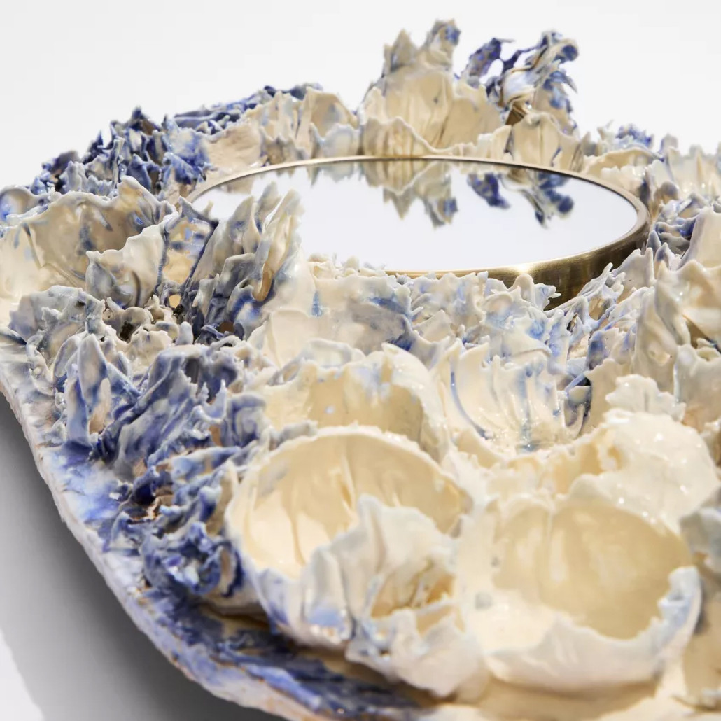 Зеркало «НЕ_Гжель»