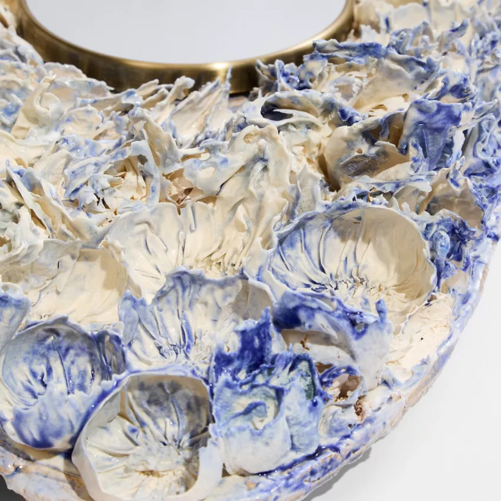 Зеркало «НЕ_Гжель»