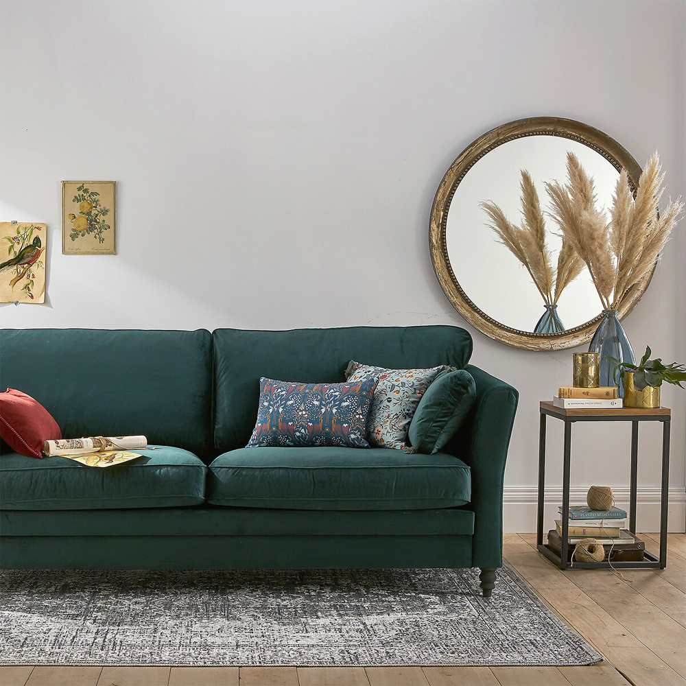 Зеркало Antique Mango Wood Round 100