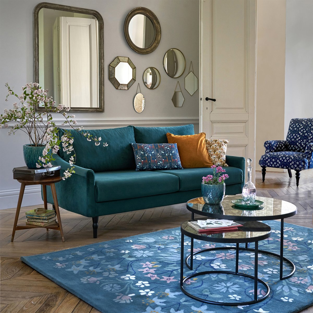 Зеркало Antique Mango Wood Round 60