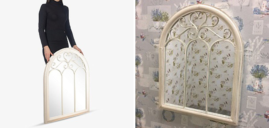 Зеркало Arch Window Heart