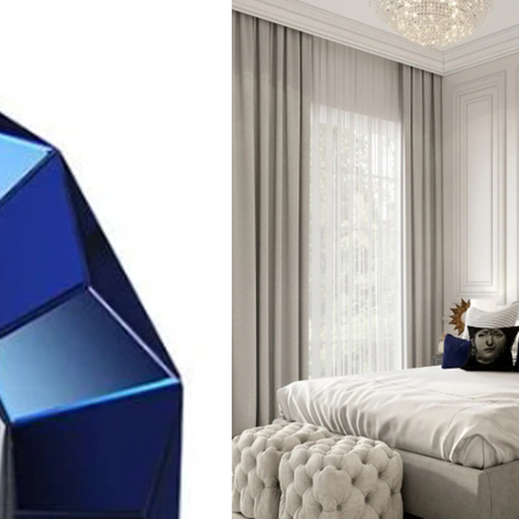 Зеркало Blue Wall Mirror
