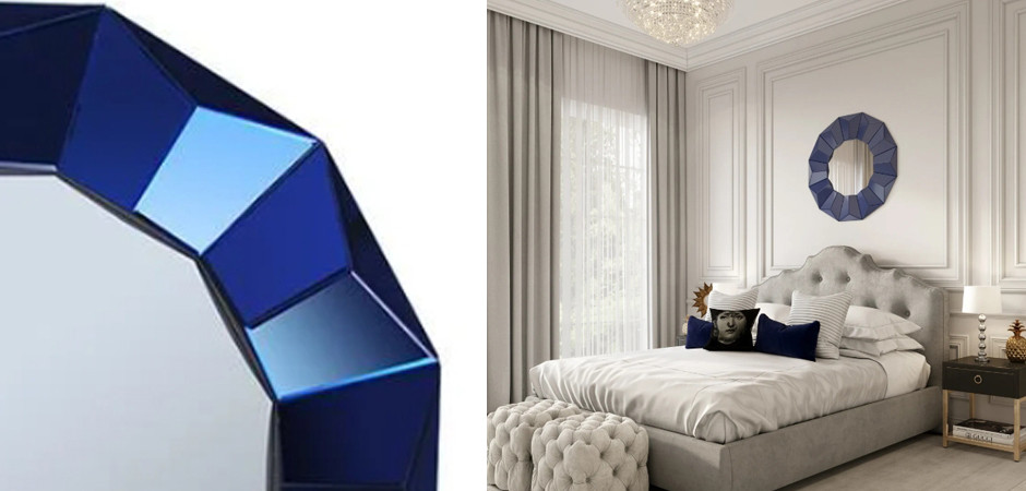 Зеркало Blue Wall Mirror