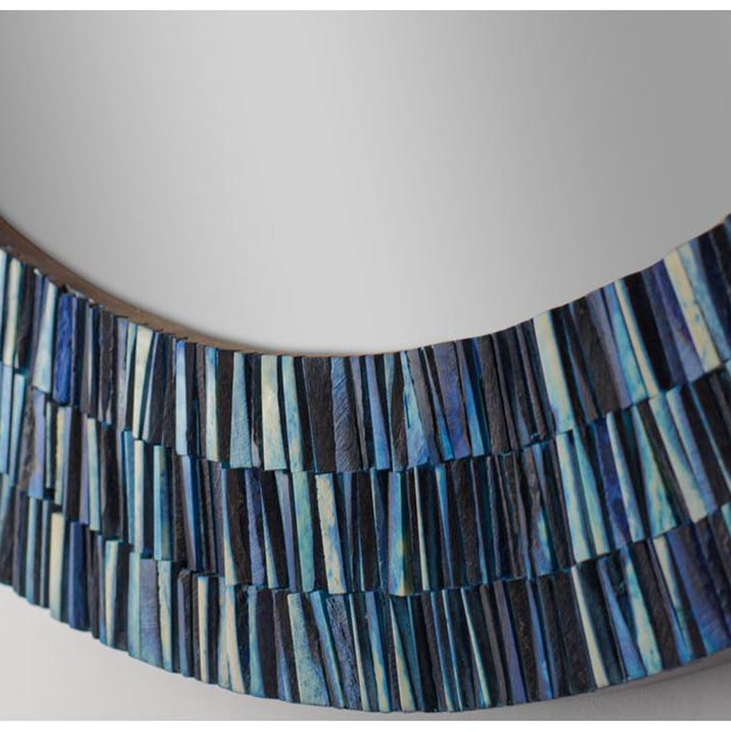 Зеркало Bone Inlay Round Mirror