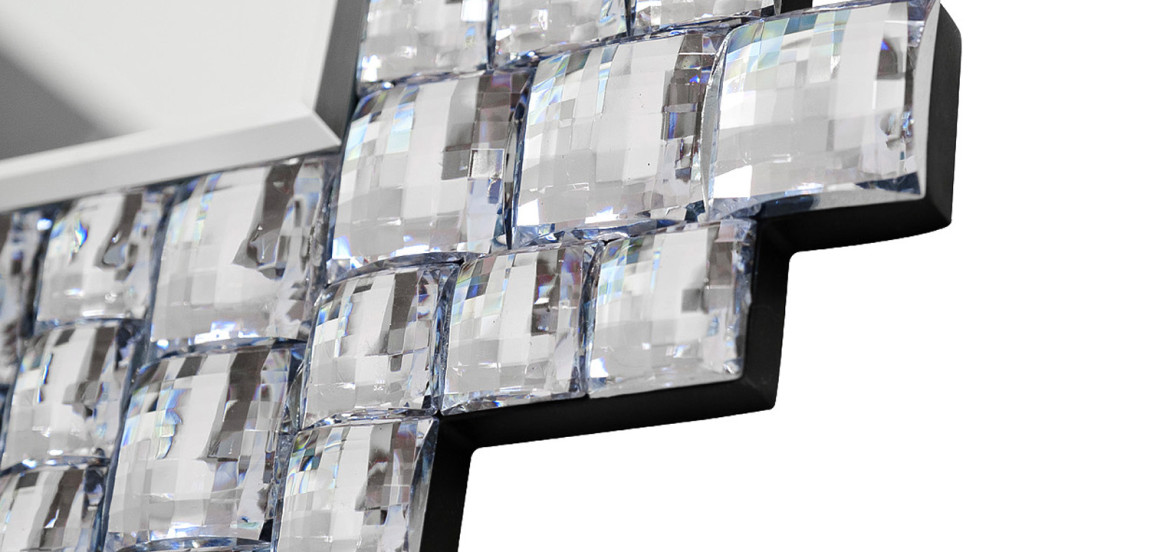 Зеркало Lasre Glitter Squares Mirror