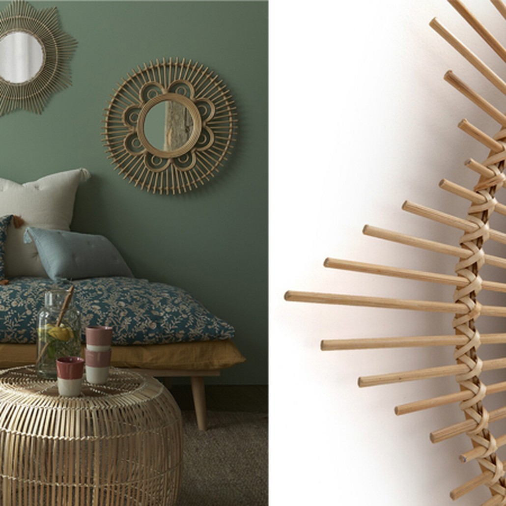 Зеркало Mirror Bamboo D45
