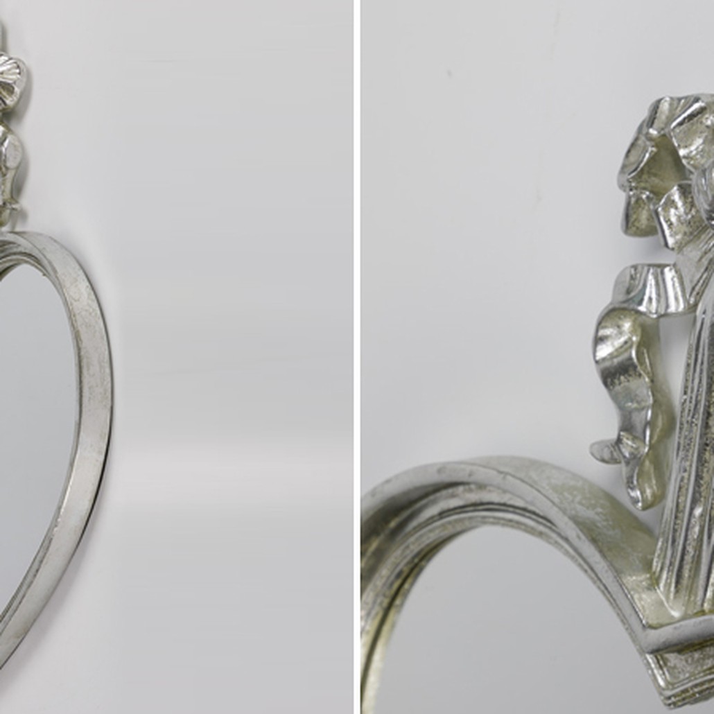 Зеркало Mirror Heart Серебристое