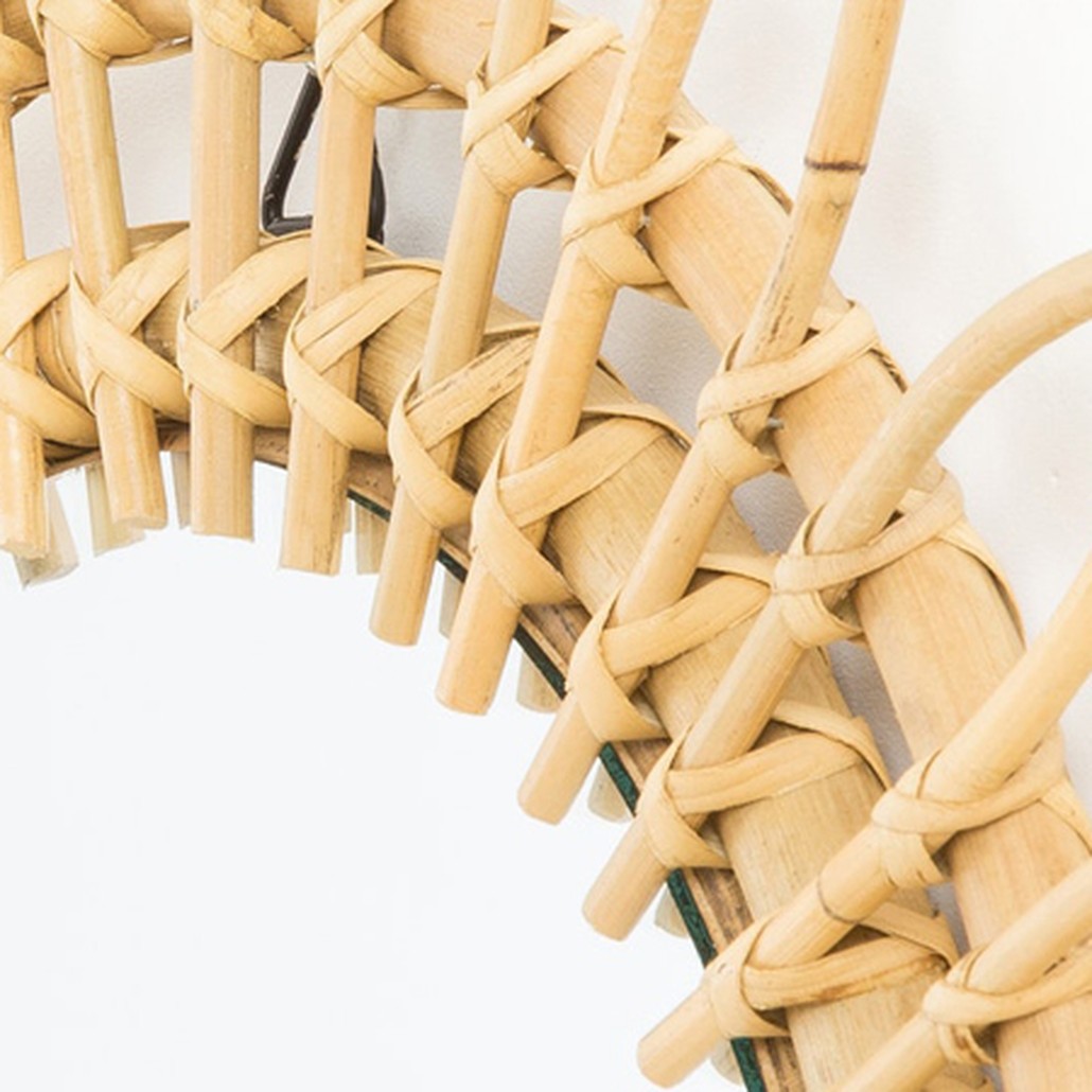 Зеркало Mirror Rattan Flower I