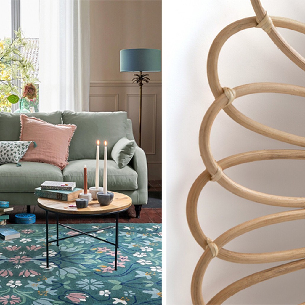Зеркало Mirror Rattan Oval