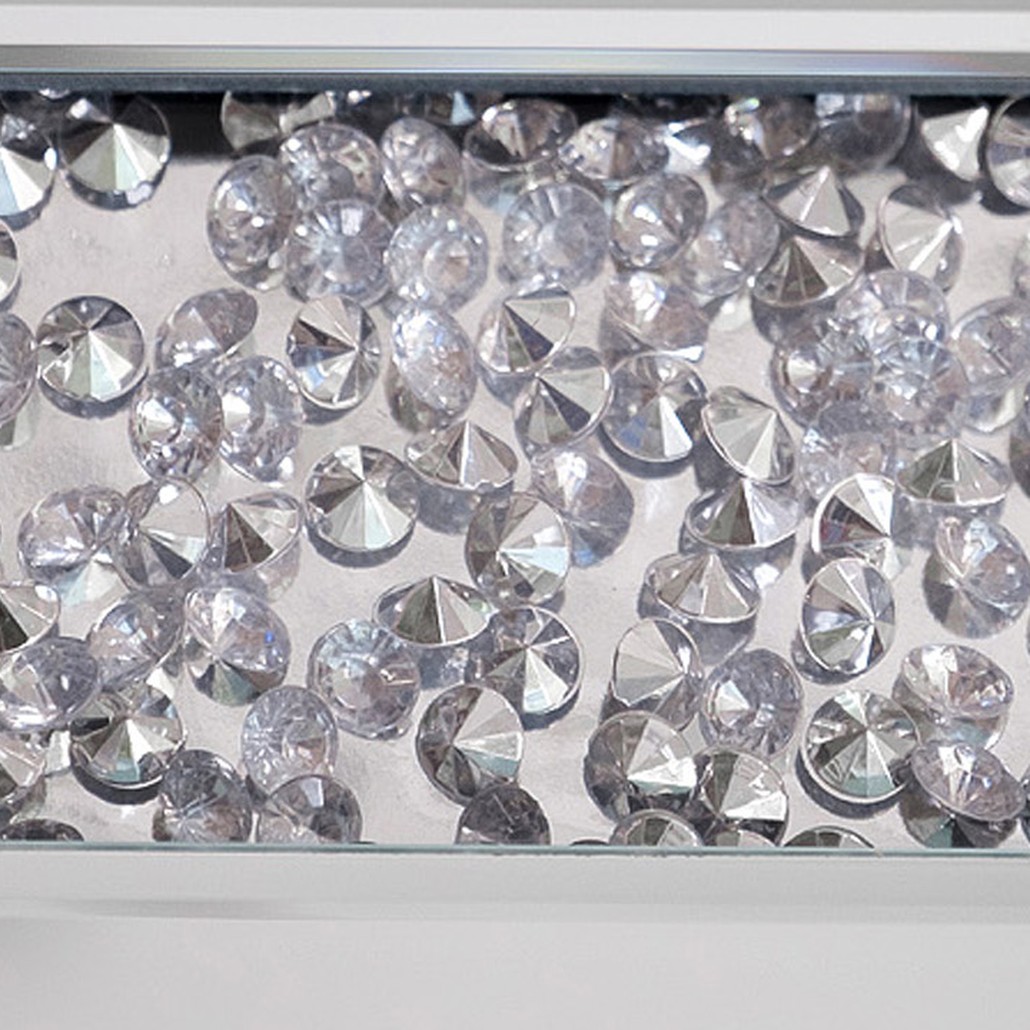 Зеркало Odila Crystals Oval Mirror