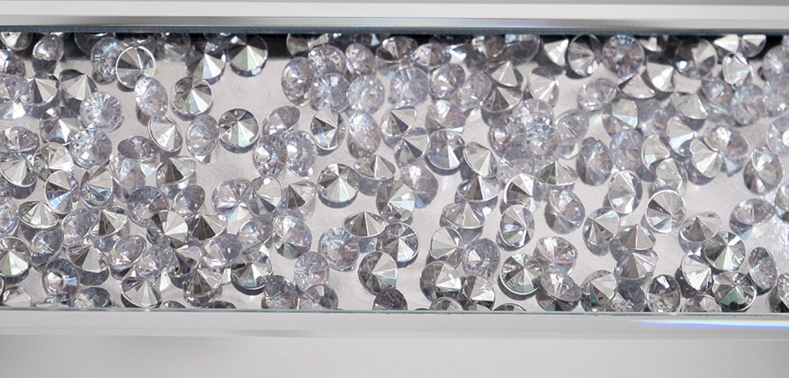 Зеркало Odila Crystals Oval Mirror